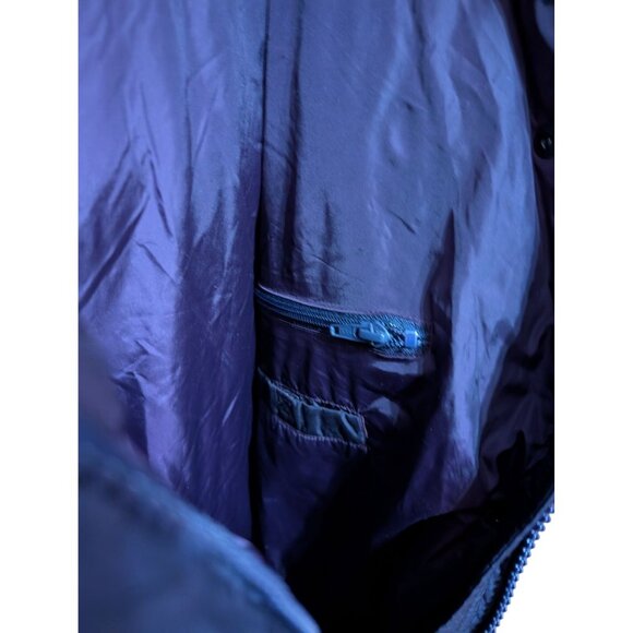 Land’s End Women’s Maxi Puffer 80% Down Winter Coat w/ Hood Size Medium M 10-12 - Picture 6 of 7